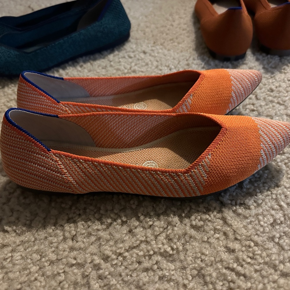 Rothy’s Orange Gently Used Size 8 - image 1